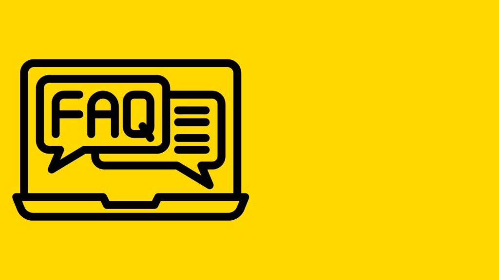 section FAQ pour répondre à vos questions