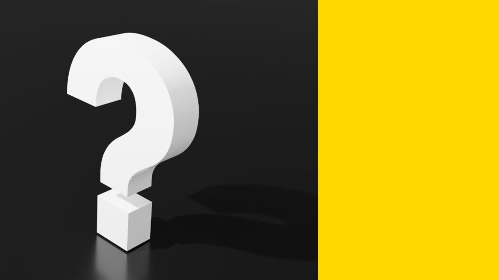Image avec un point d'interrogation, avez-vous des questions ?